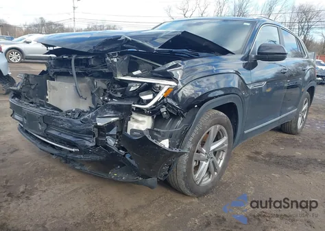 2024 Volkswagen Atlas Cross Sport 2.0T Sel R-Line z USA, uszkodzony, nr VIN 1V2AE2CA2RC216156